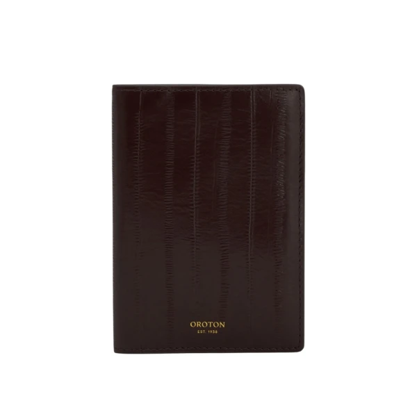 Cecile Texture Passport Sleeve Mulberry