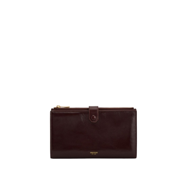 Oroton Cecile Travel Wallet Copper