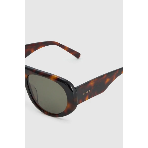 Oroton Charlie Sunglasses Signature Tort, view 4