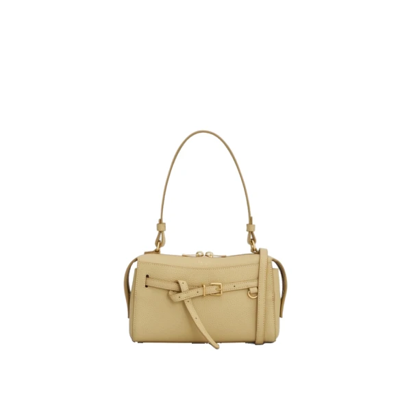 Oroton Cleo Pebble Crossbody Grain