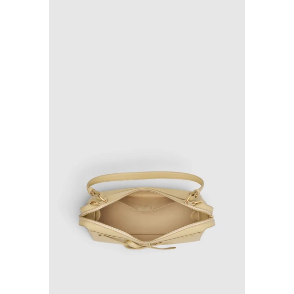 Oroton Cleo Pebble Shoulder Bag Grain, view 4