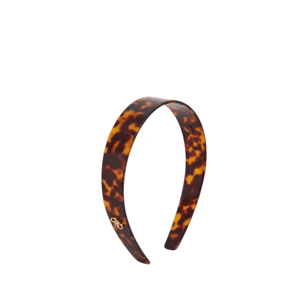 Oroton Daphne Headband Tort/Brass