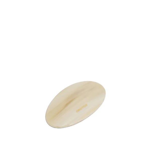 Oroton Daphne Oval Hair Clip Blonde