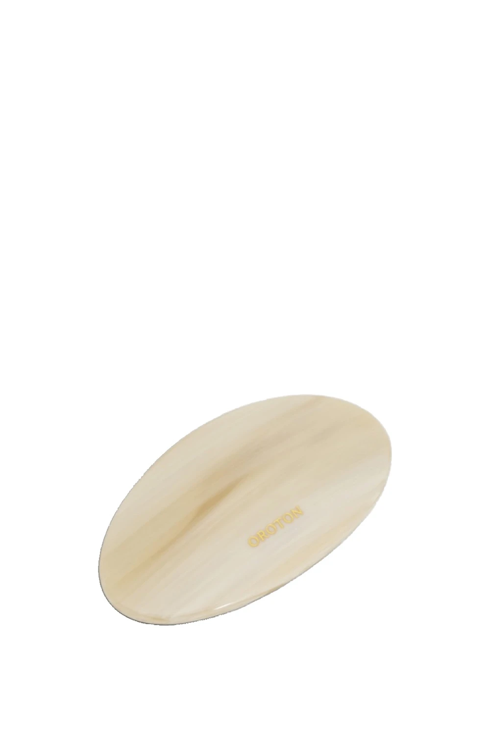 Oroton Daphne Oval Hair Clip Blonde | Hair Accessories | Luxury Shoes Oroton Daphne Oval Hair Clip Blonde