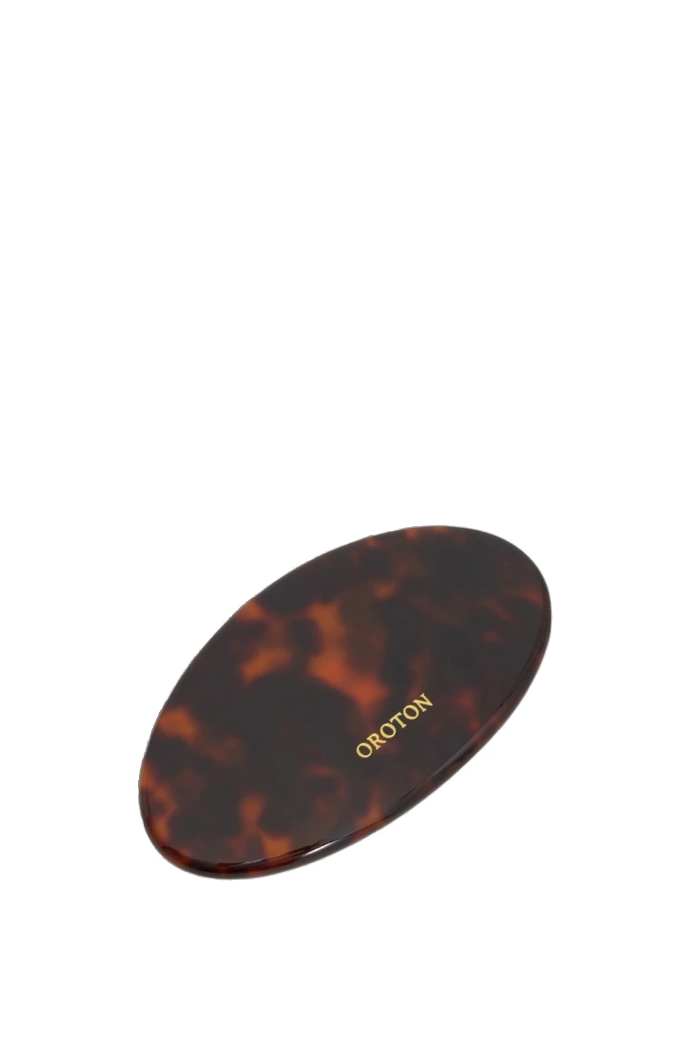 Oroton Daphne Oval Hair Clip Tortoise | Hair Accessories | Luxury Shoes Oroton Daphne Oval Hair Clip Tortoise