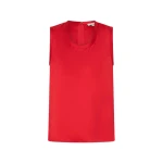 Oroton Double Satin Tank Poppy | Sleeveless | Luxury Shoes Oroton Double Satin Tank Poppy