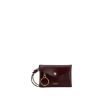 Oroton Envelope Crackle Small Lanyard Pouch Copper