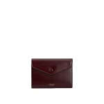 Oroton Envelope Crackle Small Travel Wallet Copper