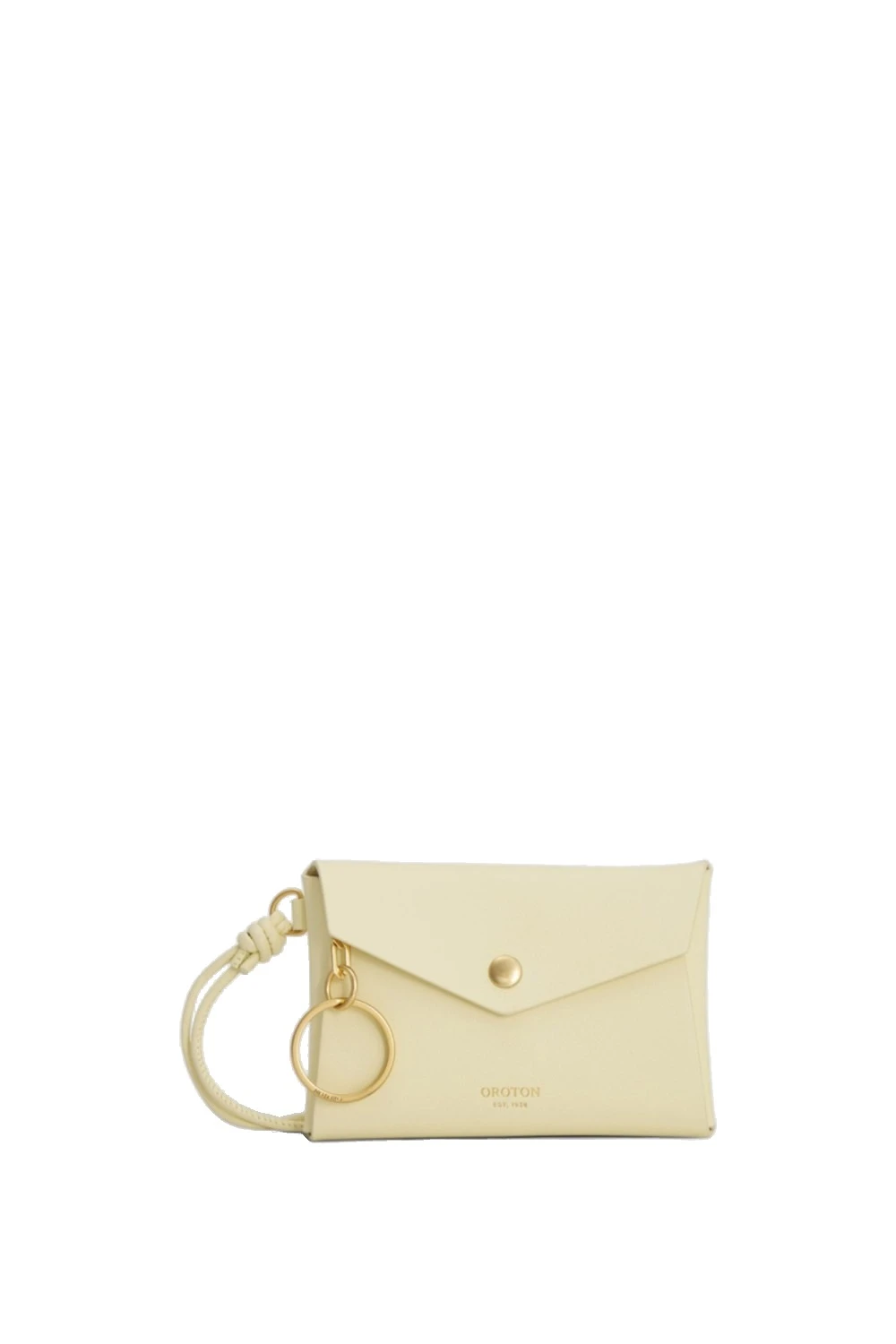 Oroton Envelope Smooth Small Lanyard Pouch Soft Butter | Wallets & Purses | Luxury Shoes Oroton Envelope Smooth Small Lanyard Pouch Soft Butter