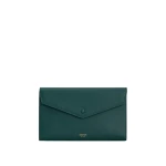 Oroton Envelope Travel Wallet Emerald