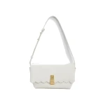 Oroton Etta Smooth Broidery Medium Clutch Warm White | Clutch Bags | Luxury Shoes Oroton Etta Smooth Broidery Medium Clutch Warm White