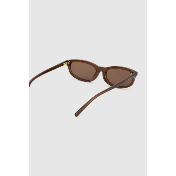 Oroton Finch Sunglasses Chocolate, view 5