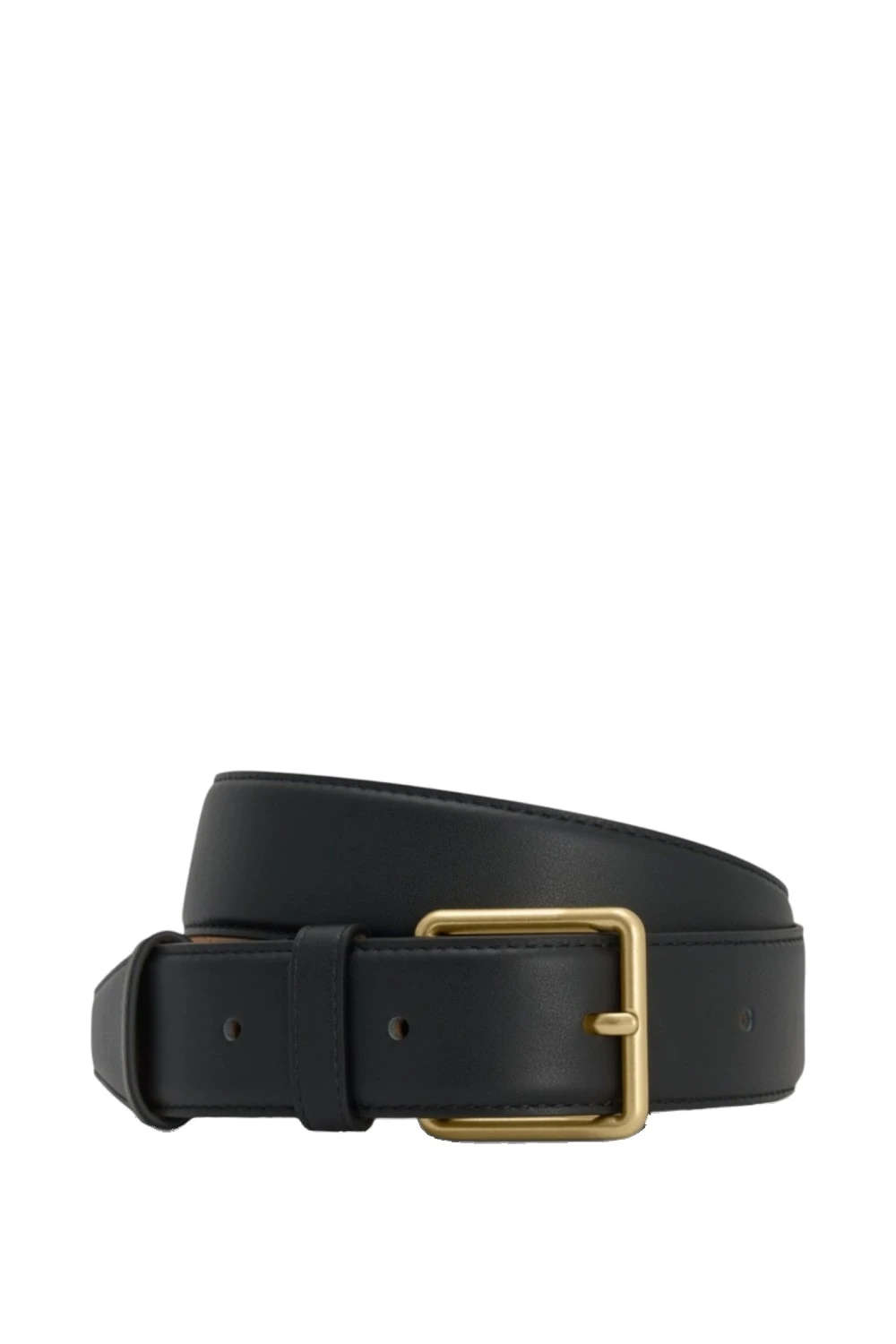 Oroton Florence 35mm Belt Black | Belts | Luxury Shoes Oroton Florence 35mm Belt Black