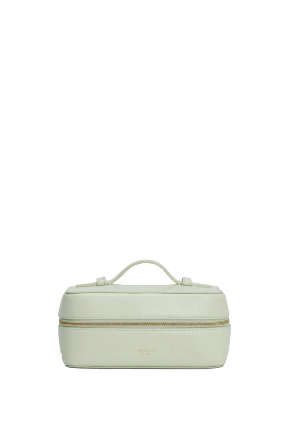 Oroton Indi Smooth Small Vanity Case Seafoam | Wallets & Purses | Luxury Shoes Oroton Indi Smooth Small Vanity Case Seafoam