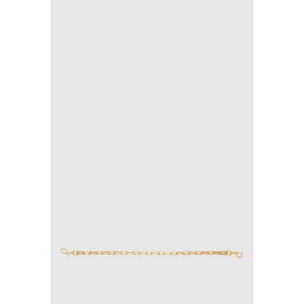 Oroton Isla Short Chain Strap Brass, view 4