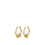 Oroton Julia Knot Hoop Gold