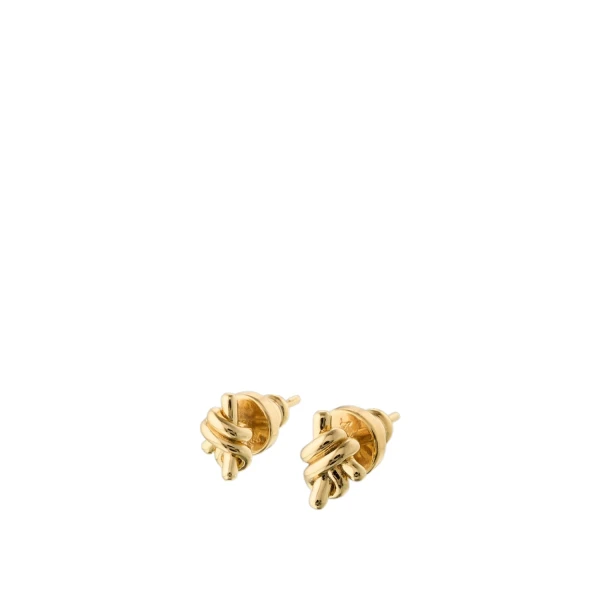 Julia Knot Stud Gold