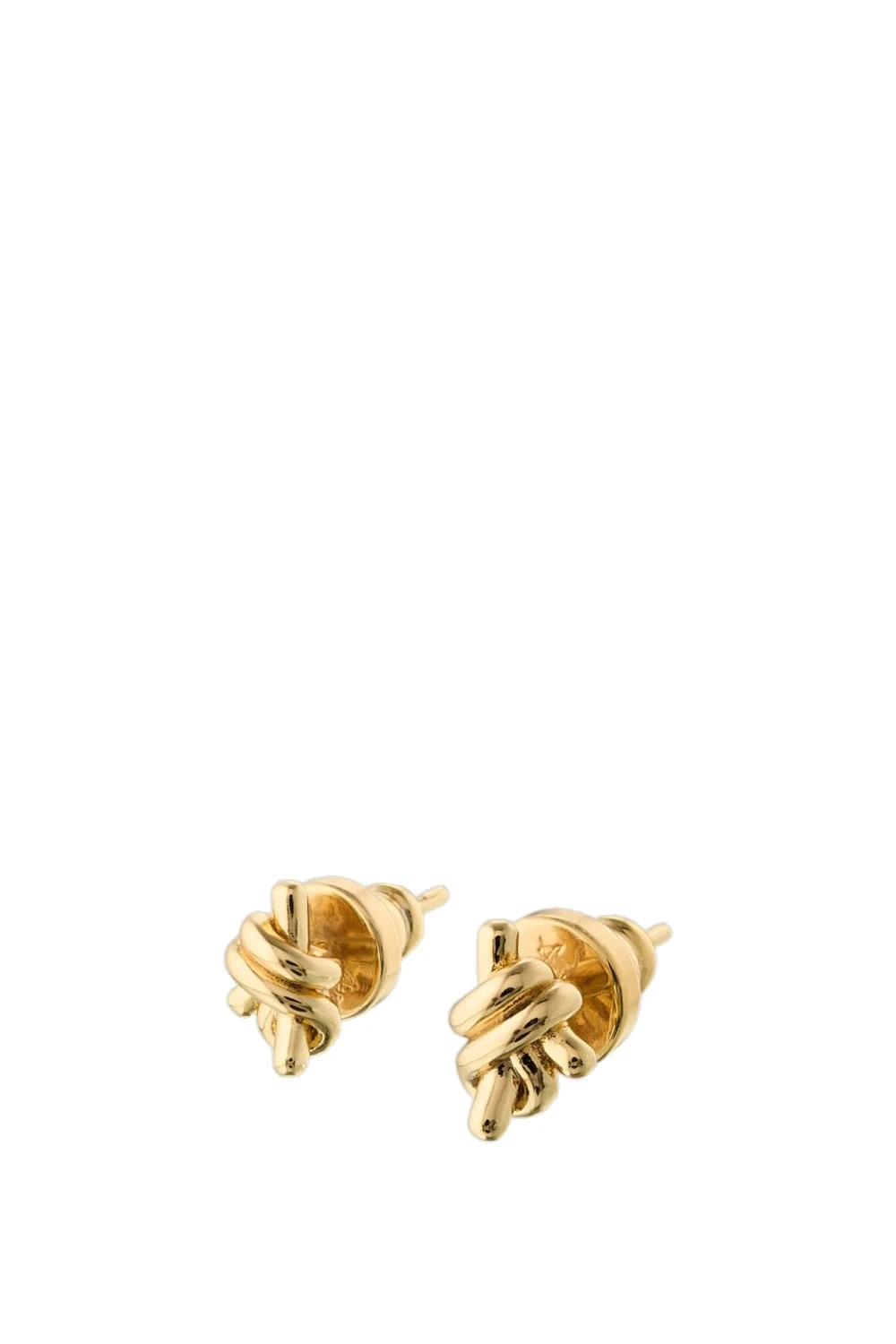 Oroton Julia Knot Stud Gold | Earrings | Luxury Shoes Oroton Julia Knot Stud Gold