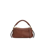 Oroton Lewis Smooth Day Bag Chestnut