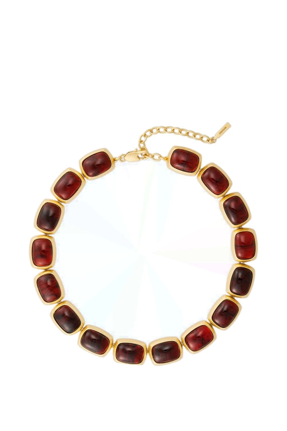 Oroton Lilyanna Necklace Tort/Worn Gold | Necklace | Luxury Shoes Oroton Lilyanna Necklace Tort/Worn Gold