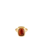 Oroton Lilyanna Ring Tort/Worn Gold | Rings | Luxury Shoes Oroton Lilyanna Ring Tort/Worn Gold
