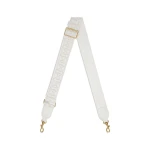 Oroton Logo Bag Strap Ecru/Cream