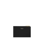 Oroton Margot 4 Credit Card Mini Zip Pouch Black