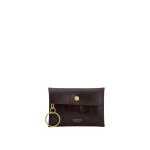 Oroton Margot Texture Keyring Pouch Mulberry | Bag charms | Luxury Shoes Oroton Margot Texture Keyring Pouch Mulberry