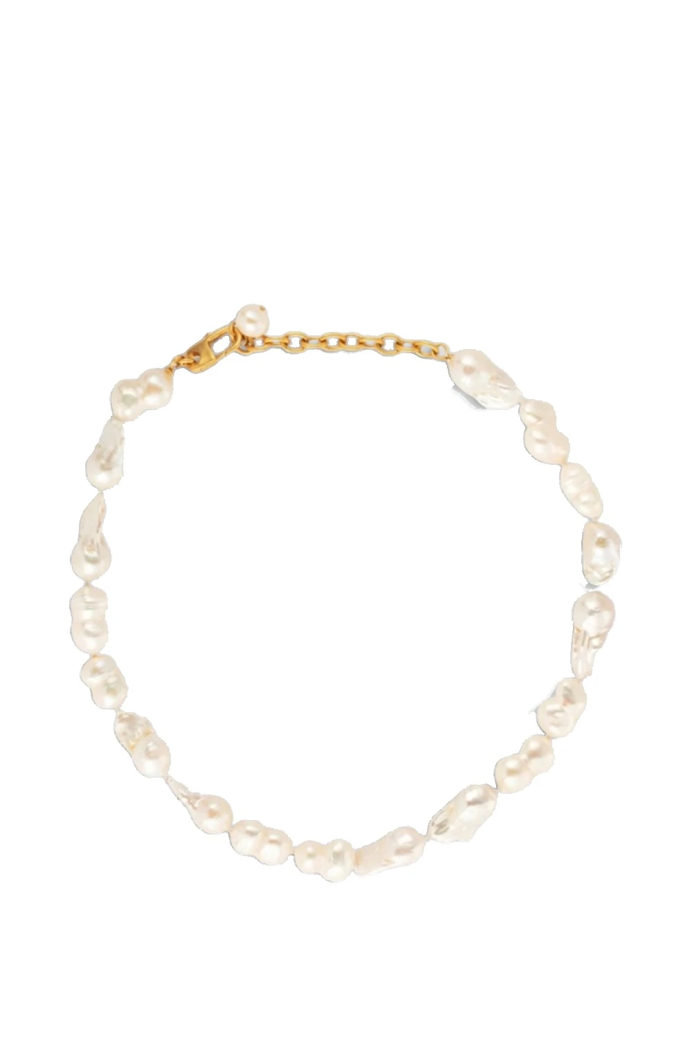 Oroton Marleigh Necklace Worn Gold/White | Necklace | Luxury Shoes Oroton Marleigh Necklace Worn Gold/White