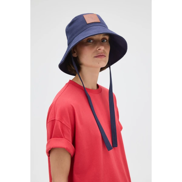 Oroton Nell Bucket Hat North Sea, view 3