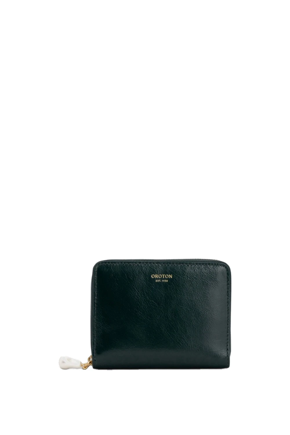 Oroton Ophelia Crackle Medium Zip Around Wallet Shade Green | Wallets & Purses | Luxury Shoes Oroton Ophelia Crackle Medium Zip Around Wallet Shade Green