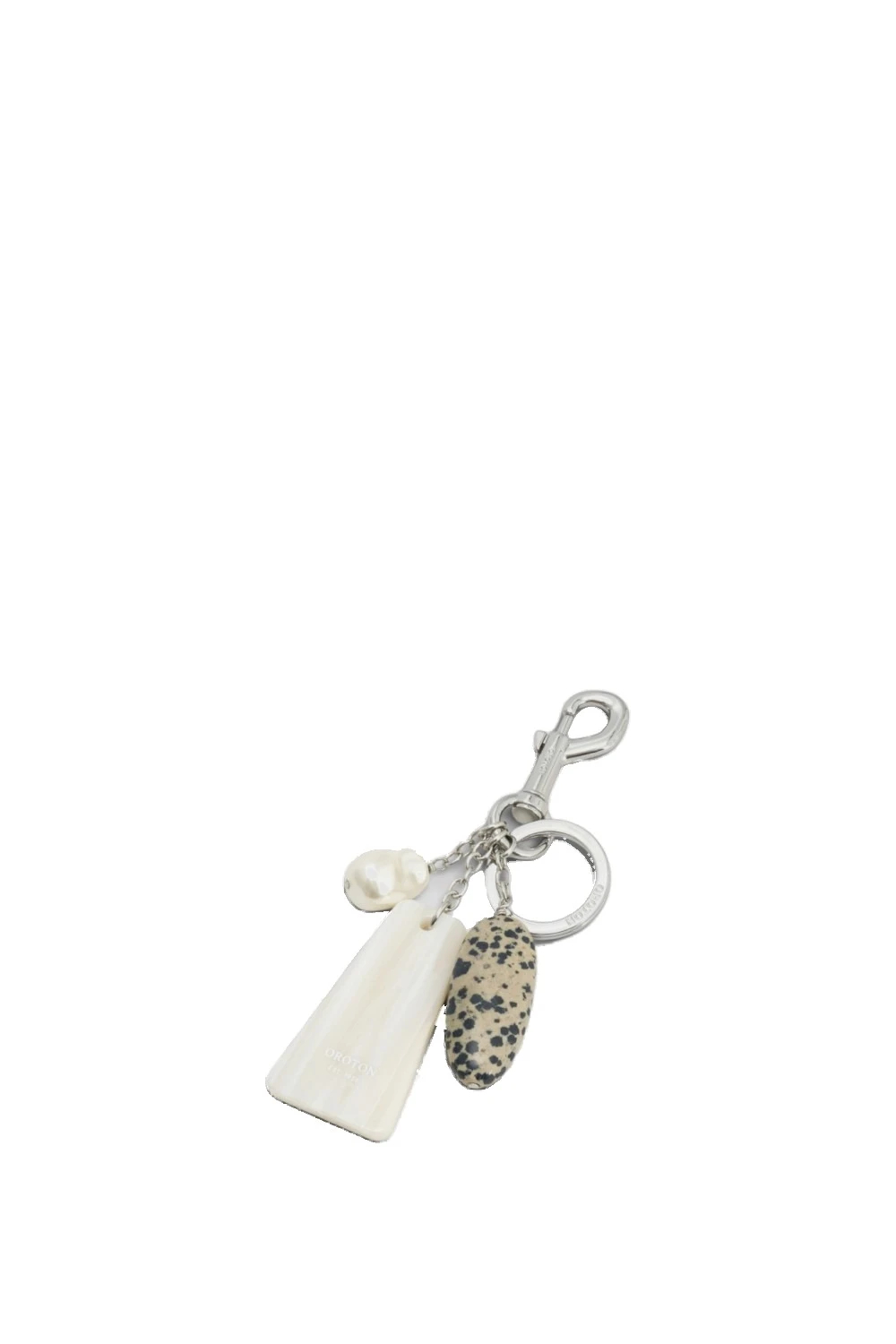 Oroton Ophelia Keyring Blonde | Bag charms | Luxury Shoes Oroton Ophelia Keyring Blonde