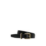 Oroton Remi 25mm Belt Black