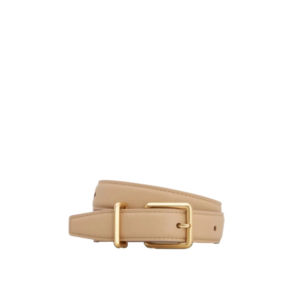 Remi Smooth 25mm Belt Burnt Rose
