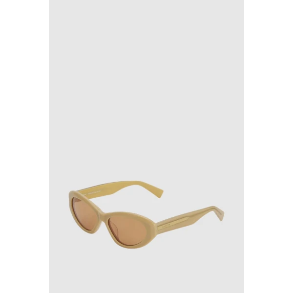 Oroton Remy Sunglasses Oatmeal, view 3