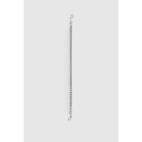 Oroton Romy Short Chain Strap Silver, view 2