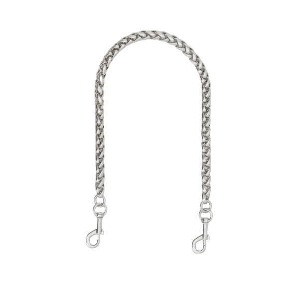 Oroton Romy Short Chain Strap Silver