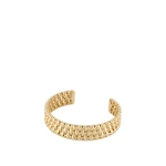 Oroton Wicker Cuff Gold | Bracelets | Luxury Shoes Oroton Wicker Cuff Gold