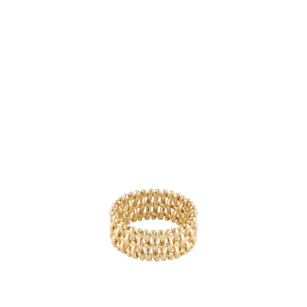 Wicker Ring Gold