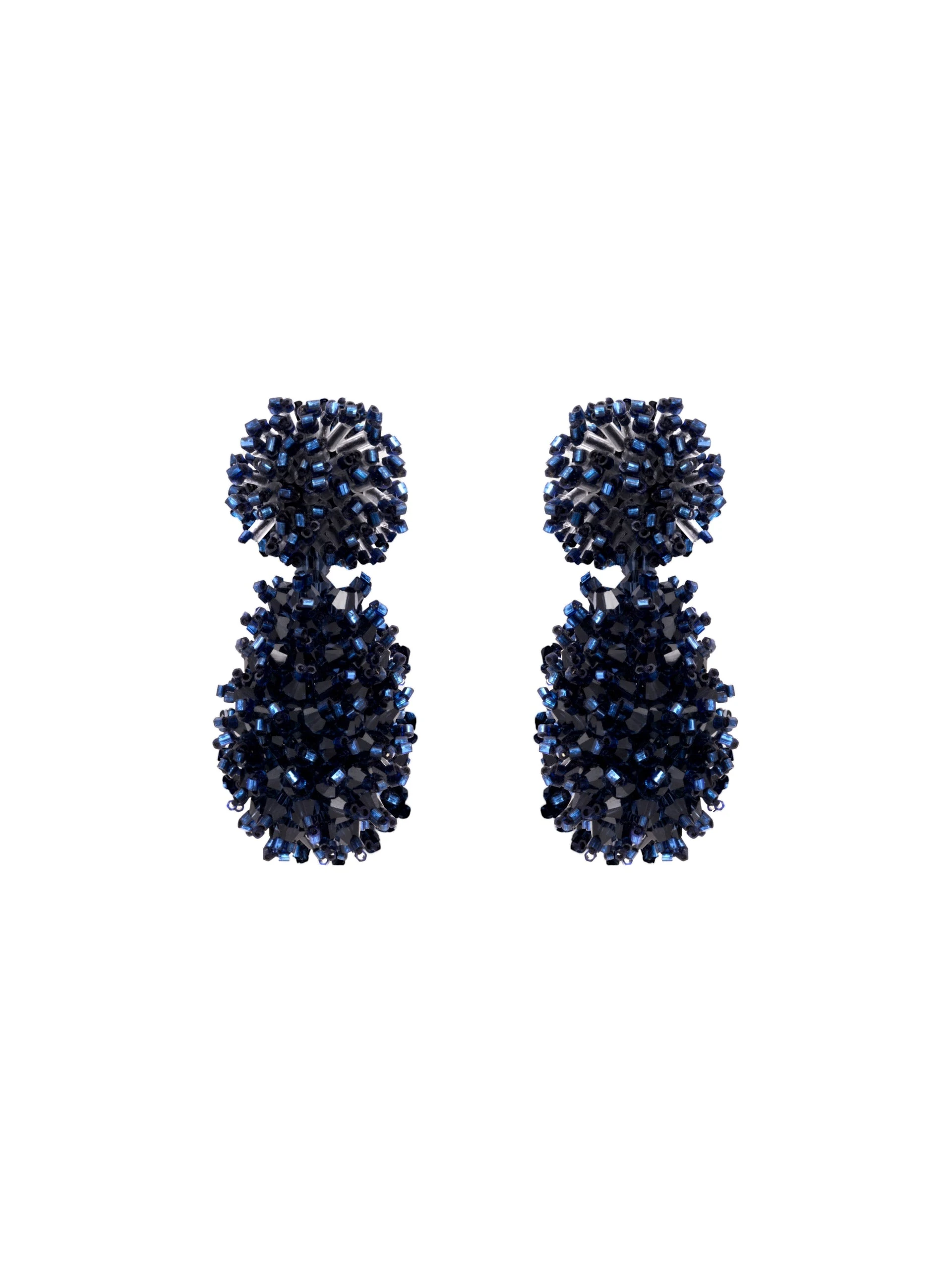 Oscar de la Renta Beaded Cluster Drop Earrings | Jewelry | Luxury Shoes Oscar de la Renta Beaded Cluster Drop Earrings