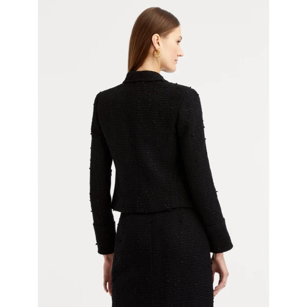 Oscar de la Renta Boucle Tweed Jacket, view 4
