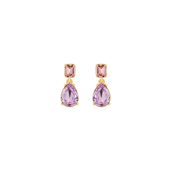 Oscar de la Renta Crystal Drop Earrings