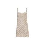 Oscar de la Renta Embroidered Shift Dress