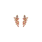 Oscar de la Renta Navette Crystal Drop Earrings