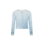 Oscar de la Renta Ombré Button-Detailed Cardigan