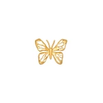 Oscar de la Renta Openwork Butterfly Brooch