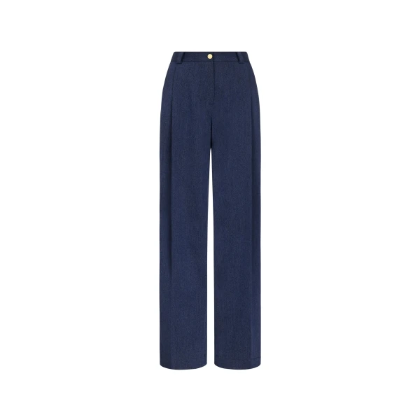 Wool Wide-Leg Pant