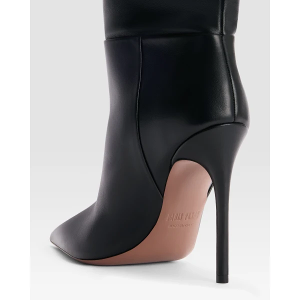 Paris Texas Vera 105 Over-the-Knee Boots in Black Leather | Boots | Luxury Shoes 