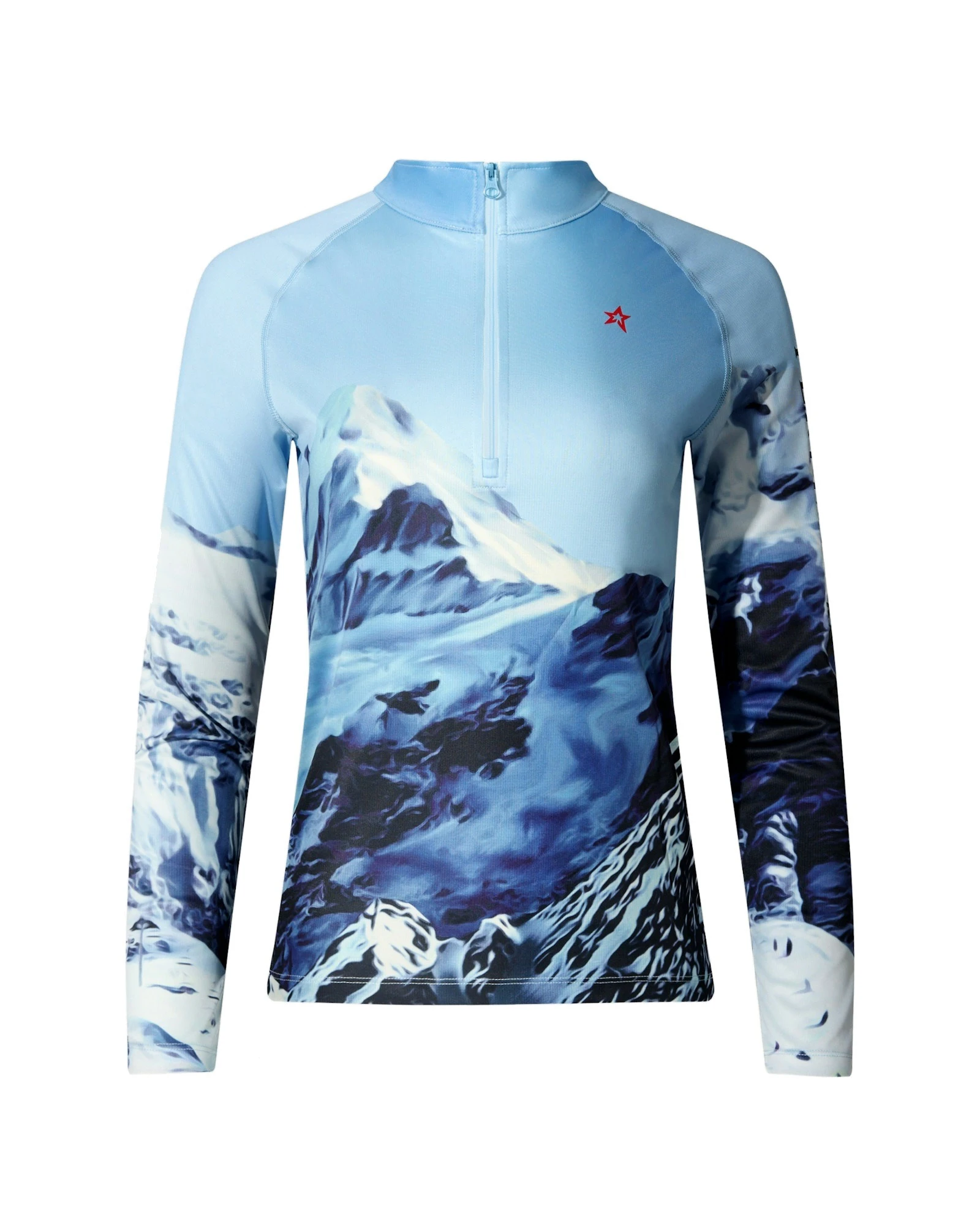 Perfect Moment 1/4 Zip Base Layer Top in Landscape Perfect Moment 1/4 Zip Base Layer Top in Landscape | Long Sleeve | Luxury Shoes