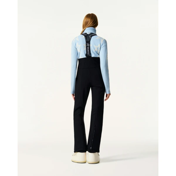 Perfect Moment 80s Slalom Bib Ski Pant in Black, view 4 | Pants | Luxury Shoes 